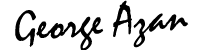 George Azan signature